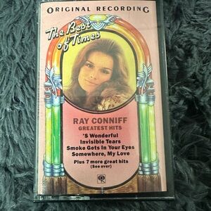 Vintage Music Cassette with Classic Hits